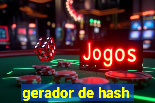 gerador de hash